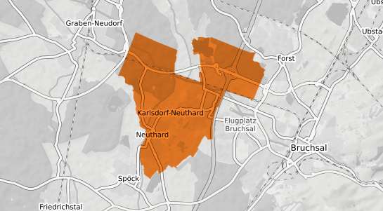 Mietspiegelkarte Karlsdorf Neuthard